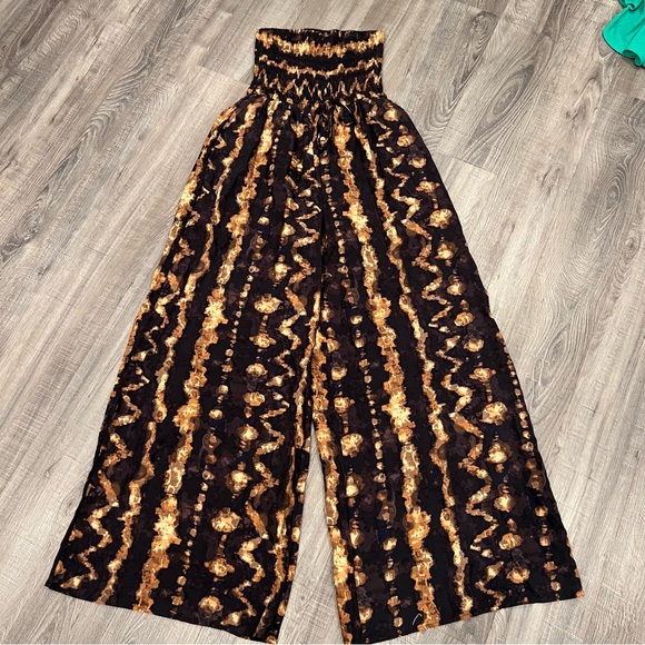 Vici strapless wide leg jumpsuit - Picture 1 of 5